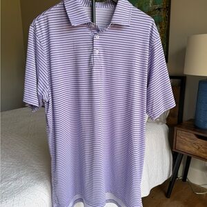 Draddy Sport Purple Striped Men's Shirt